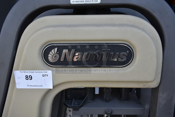 Nautilus Metal Commercial Floor Style Mens Chest Exercise Machine. - Image 2 of 7