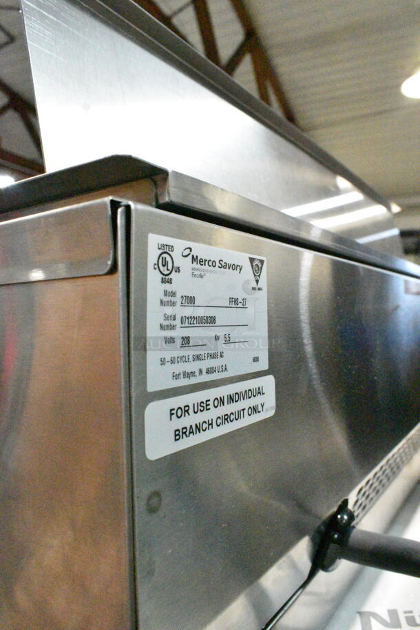 BRAND NEW! Merco Savory 27000 Stainless Steel Commercial Countertop Dumping Station. 208 Volts, 1 Phase.  - Image 7 of 7