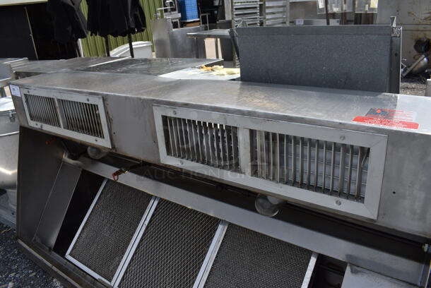 6' Metal Commercial Return Air Grease Hood. 72x37x30 - Image 5 of 5
