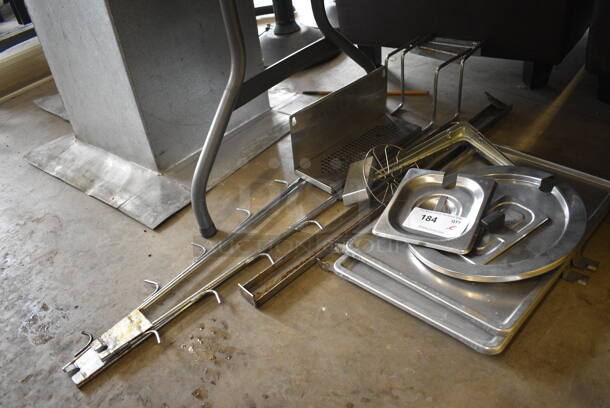 ALL ONE MONEY! Lot of Various Metal Items Including Lids and Drip Tray! - Image 3 of 3