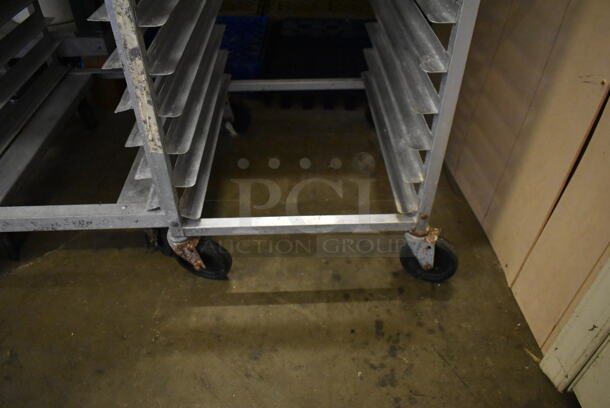 Metal Commercial Pan Transport Rack on Commercial Casters. (hallway) - Image 3 of 3