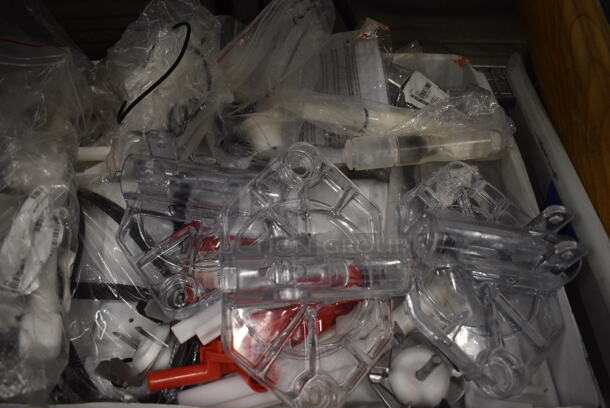 ALL ONE MONEY! Lot of Various Parts for Ice Cream Machines Including 3 Front Pieces to SaniServ! - Image 3 of 8