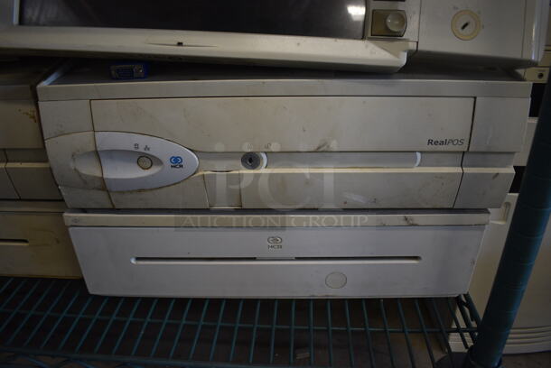 2 NCR 15" POS Monitor on Computer Tower and Cash Drawer. 2 Times Your Bid! - Image 5 of 6