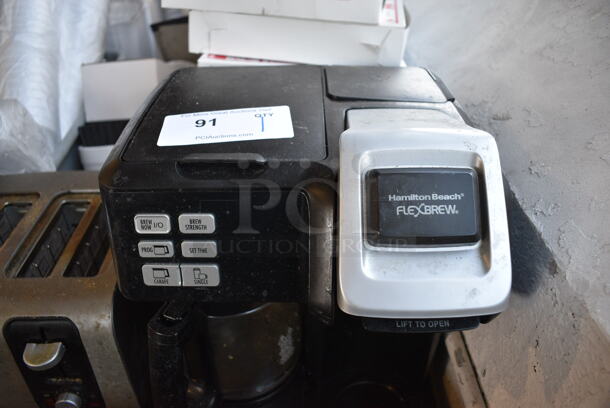 Hamilton Beach Countertop Single Cup Coffee Machine. 12x11x14 - Image 3 of 4