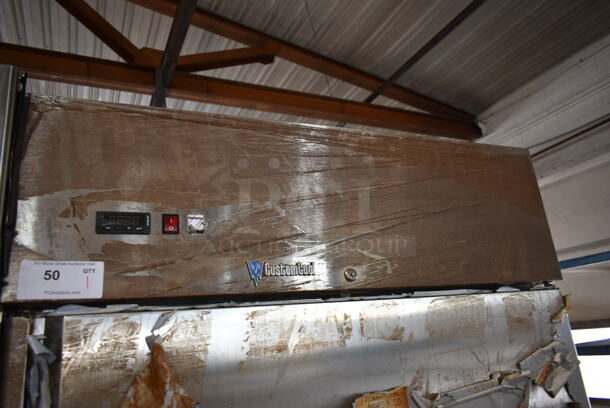 CustomCool Stainless Steel Commercial Single Door Reach In Unit. Unit Is Locked. Tested and Powers On But Does Not Get Cold - Image 2 of 5