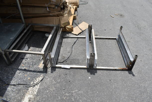 ALL ONE MONEY! Lot of 3 Metal Pan Rack Pieces.  - Image 1 of 5