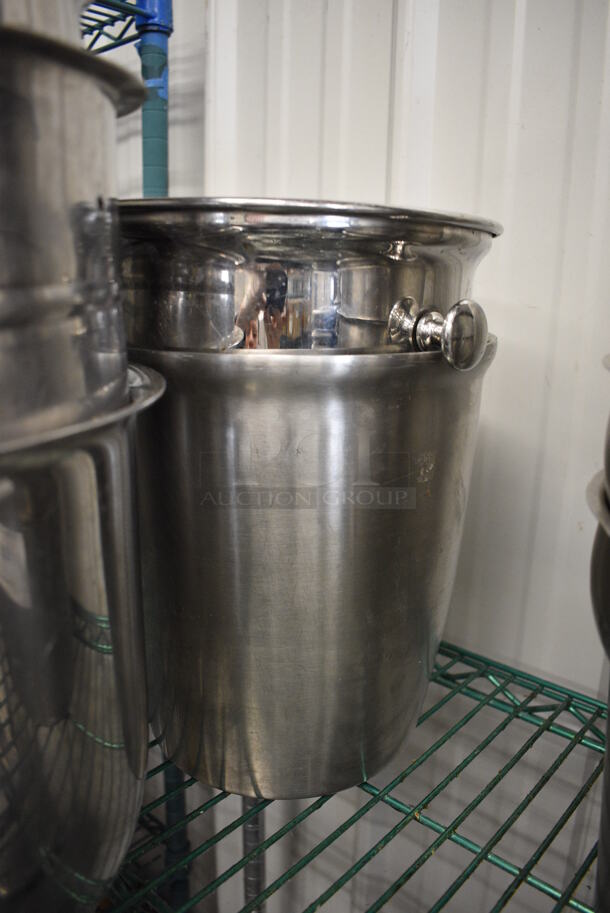 5 Various Metal Ice Buckets. Includes 9x8.5x8.5. 5 Times Your Bid! - Image 3 of 3