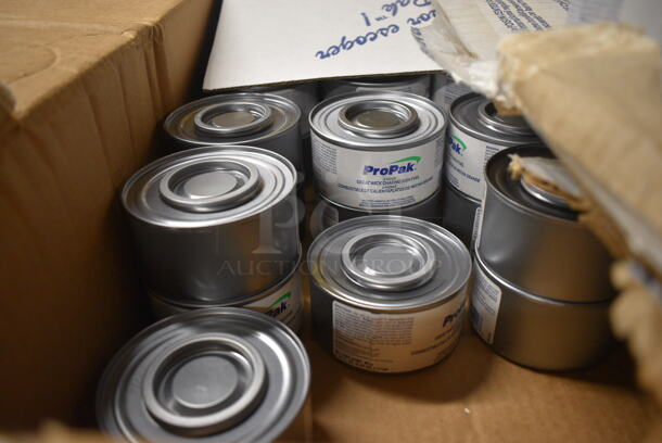 ALL ONE MONEY! Lot of Pro Pak Chafing Dish Fuel Cans! - Image 2 of 3