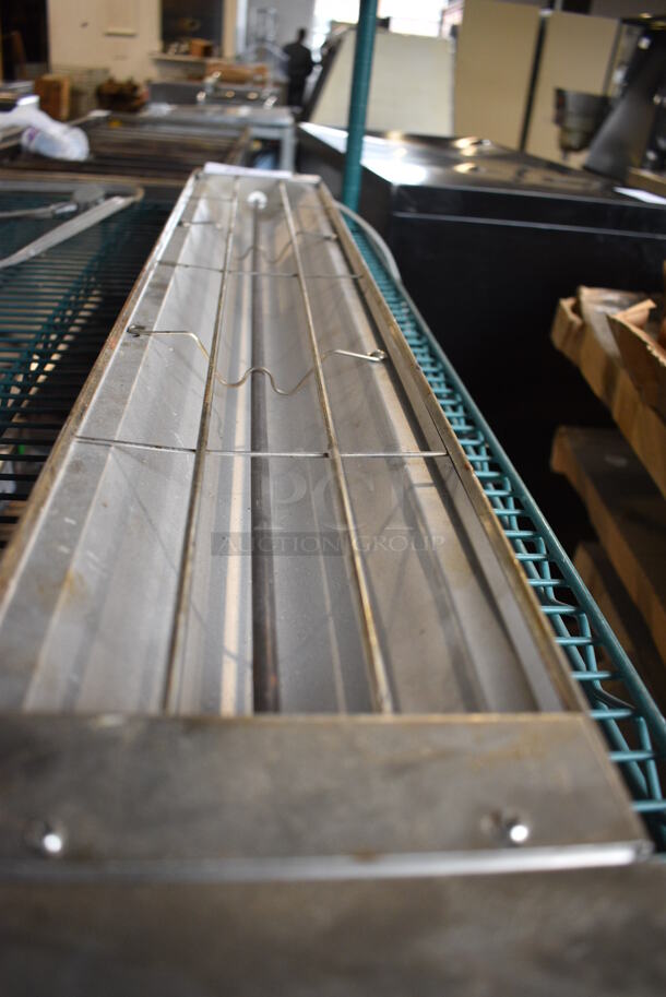 Stainless Steel Commercial Warming Strip. 38x6x2.5 - Image 2 of 4