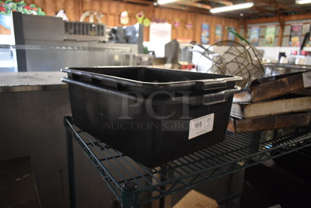 ALL ONE MONEY! Lot of 2 Poly Bus Bins - Image 2 of 3