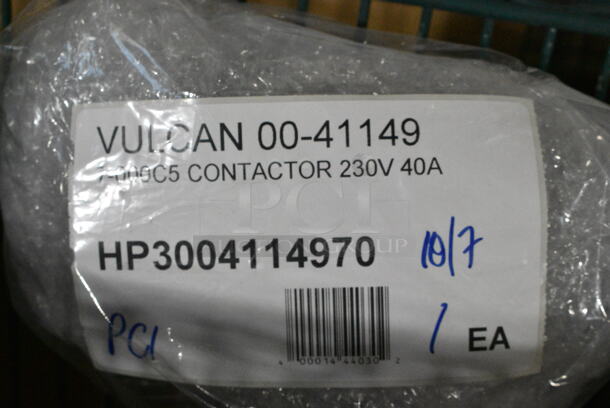 5 BRAND NEW SCRATCH AND DENT! Items Including 236PFILT1 Estella Caffe 236PFILT1 Single Spout Portafilter for ECEM Series Espresso Machines, Garde 181COBASE2 Plated Steel Standard Duty Manual Can Opener Base, HP3004114970 Vulcan 00-411497-000C5 Contactor 230v 40a, 600HCCRD8 Regency Cold Faucet Body Cartridge with Handle for 600FW8 and 600PRW Series Faucets. 5 Times Your Bid!  - Image 7 of 8