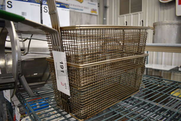 2 Metal Fry Baskets. 25x6x8. 2 Times Your Bid! - Image 2 of 3