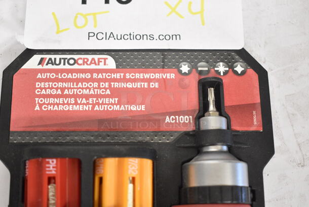4 BRAND NEW! Items; Jobsmart Magnetic Tool Set, Autocraft Auto Loading Ratchet Screwdriver, Gerber Tempo OT-250L Unit. 4 Times Your Bid! - Image 3 of 12