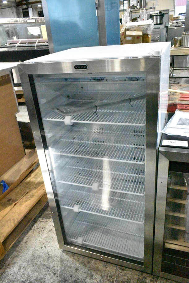 BRAND NEW SCRATCH AND DENT! Whynter CBM-815WS Freestanding 8.1 CF Commercial Beverage Merchandiser. 115 Volt, 1 Phase. Tested and Working! - Image 2 of 8