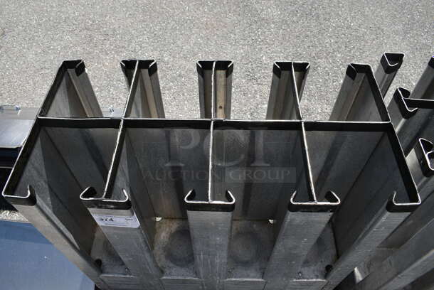 Metal Commercial Dish Cart on Commercial Casters. 29.5x15x31.5 - Image 2 of 3