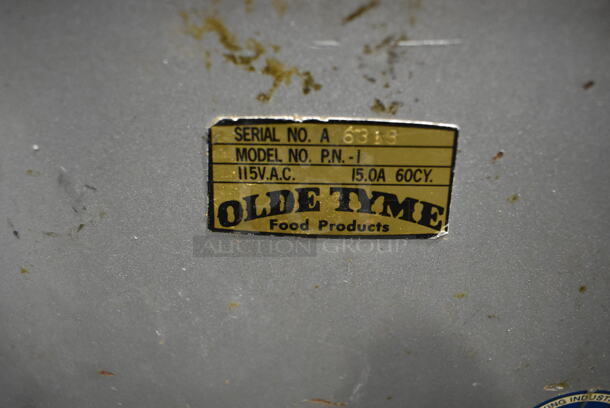2 Olde Tyme PN1 Stainless Steel Commercial Countertop Nut Grinder Base. 115 Volts, 1 Phase. 2 Times Your Bid! Tested and Working! - Image 6 of 7