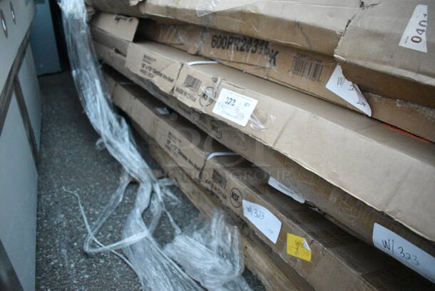 3 BRAND NEW SCRATCH AND DENT! Regency 460EC1872 18" x 72" NSF Chrome Wire Shelf. 3 Times Your Bid! May Be Missing Pieces.  - Image 2 of 5