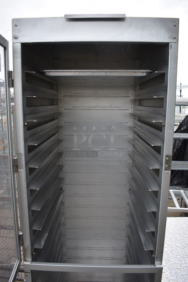Metal Commercial Pan Transport Rack on Commercial Casters. 21x29x70.5 - Image 5 of 5