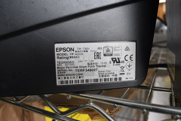 Epson Model M244A Receipt Printer. 5.5x8x6 - Image 4 of 4