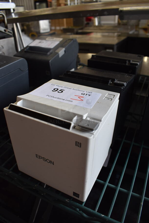3 Epson M335B Receipt Printers. 5x5.5x5.5. 3 Times Your Bid! - Image 2 of 6
