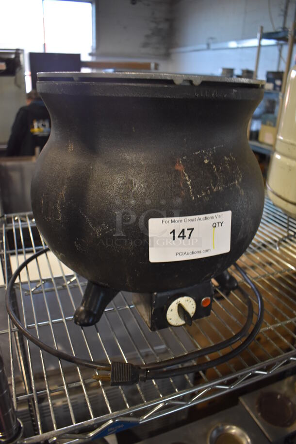 Frontier Metal Commercial Countertop Soup Kettle Food Warmer. 120 Volts, 1 Phase. 14x14x13. Tested and Working! - Image 2 of 5