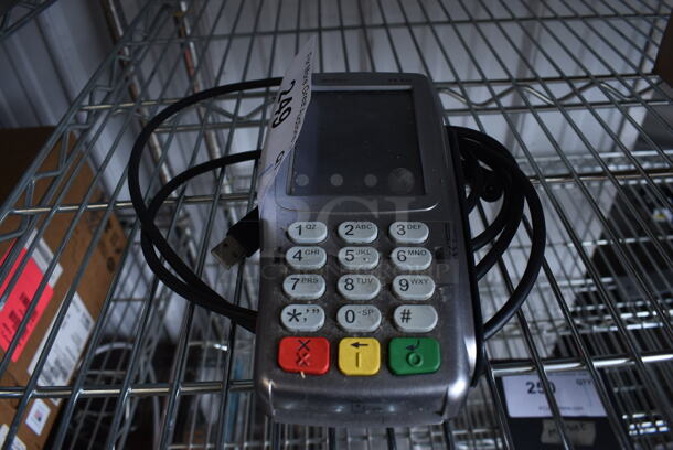 Verifone Model VX820 Credit Card Reader. 3.5x1.5x7 - Image 1 of 2