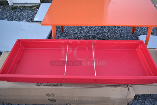 BRAND NEW SCRATCH AND DENT! Cambro Buffet Bar w/ Standing Sneeze Guard. - Image 5 of 6