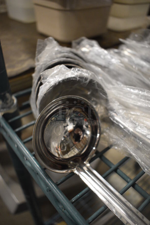 8 BRAND NEW! Update 2 oz Stainless Steel Ladles. 11". 8 Times Your Bid! - Image 2 of 3
