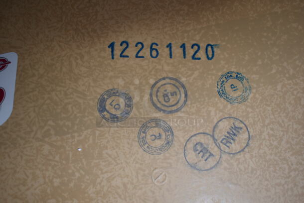 BRAND NEW IN BOX! Holland Outdoor EnduroTops Stone Pattern Round Tabletop. - Image 8 of 8