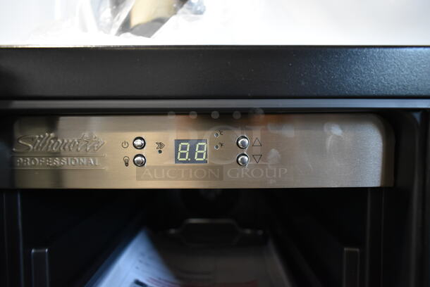 BRAND NEW SCRATCH AND DENT! Danby Silhouette DBC047D3BSSPR 24 Inch Built-In French-Door Beverage Center with 61 Beverage Can Capacity, 21 Wine Bottle Capacity. Tested and Working! - Image 4 of 7