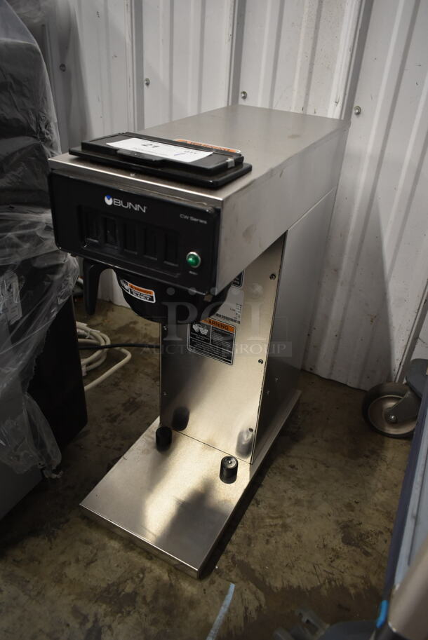 BRAND NEW SCRATCH AND DENT! 2023 Bunn CW15-APS Stainless Steel Commercial Countertop Coffee Machine w/ Poly Brew Basket. 120 Volts, 1 Phase.  - Image 2 of 8