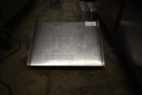 Stainless Steel Wall Mount Shelf.