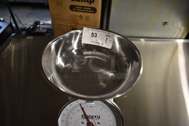 BRAND NEW SCRATCH AND DENT! Galaxy 177GRCW25B Metal Countertop Food Portioning Scale. - Image 4 of 4