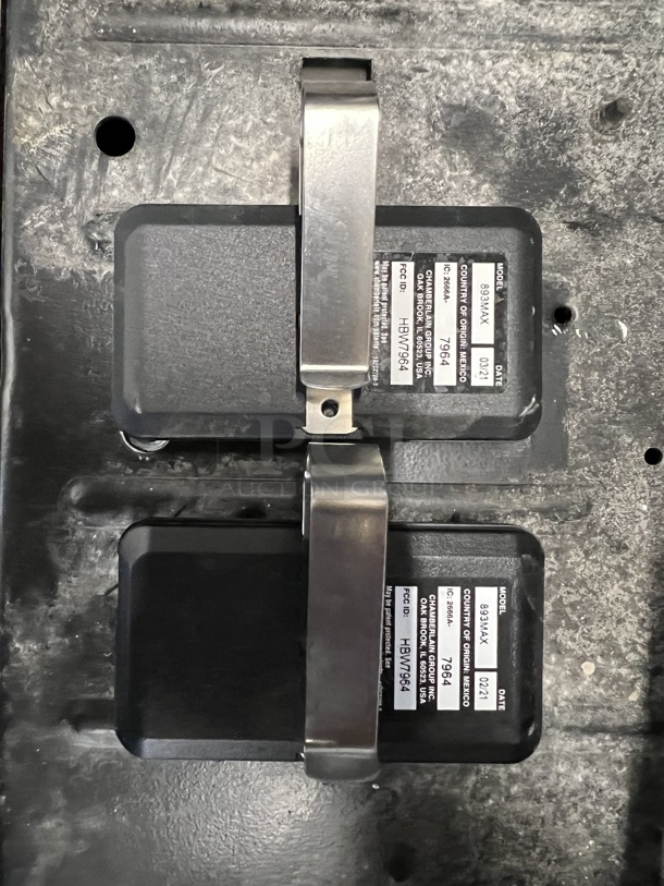 3 LiftMaster Formula I Professional Chamberlain Garage Door Openers w/ 2 Chamberlain 893MAX Remote Control Garage Transmitters. 13.5x10x7. 3 Times Your Bid! - Image 8 of 10