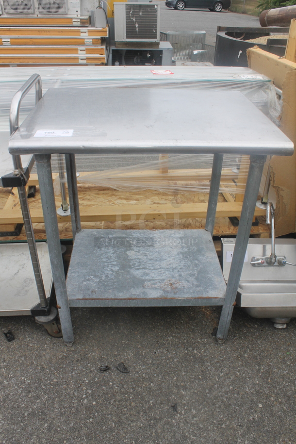 Stainless Steel Commercial Table w/ Metal Under Shelf. - Image 1 of 4