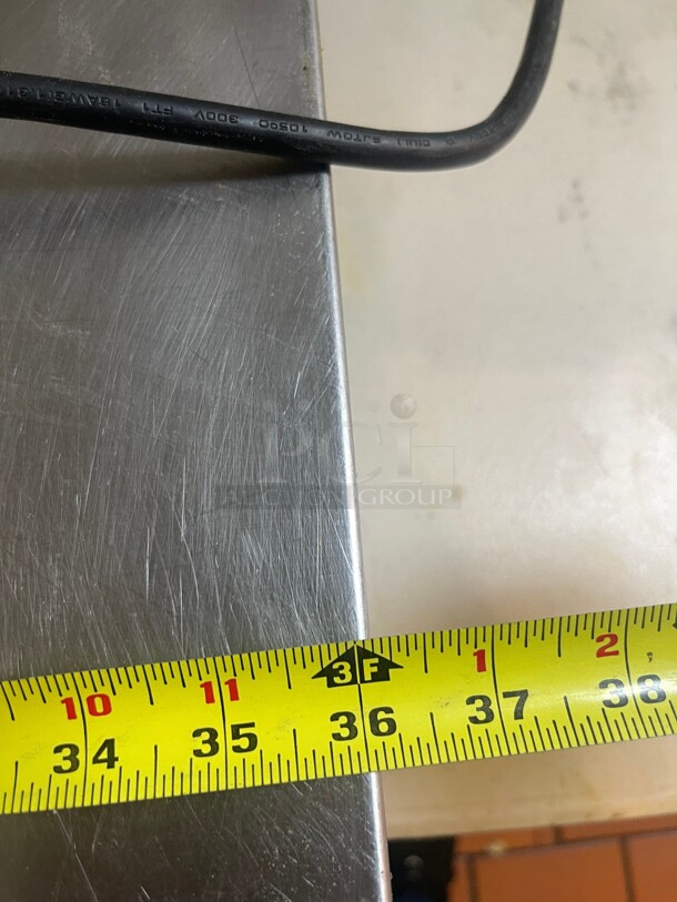 Clean! RJ  Spec Line 36 inch x 30 inch 14 Gauge Stainless Steel Commercial Work Table with Undershelf NSF  - Image 5 of 7