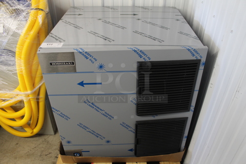 BRAND NEW SCRATCH AND DENT! 2023 Hoshizaki KM-901MAJ Stainless Steel Commercial Ice Machine Head. 208-230 Volts, 1 Phase. 