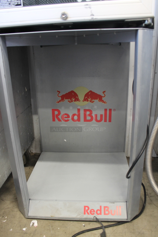 2014 ATC Coolers CTB100 Metal Commercial Mini Cooler Merchandiser on Red Bull Stand. 115 Volts, 1 Phase. Tested and Working! - Image 6 of 7