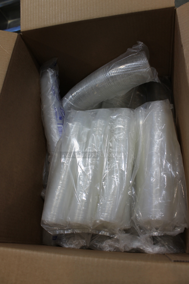 ALL ONE MONEY! Lot of 2 Boxes; Paper Towels and Lids - Image 4 of 5
