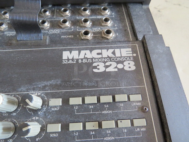 One Mackie 32.8 Mixing Console. 46X29 - Image 2 of 4