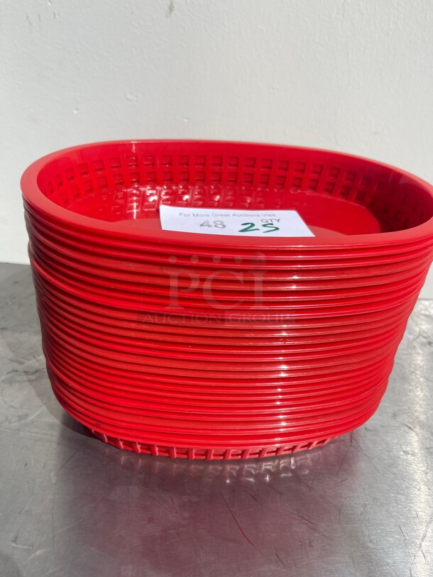 Red Fries Basket - Image 2 of 6
