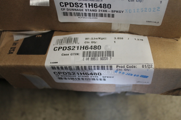 ALL ONE MONEY! PALLET LOT of NEW Cambro CPDS21H6480 Camshelving® Premium Dunnage Stand 21" and MORE! - Image 3 of 4