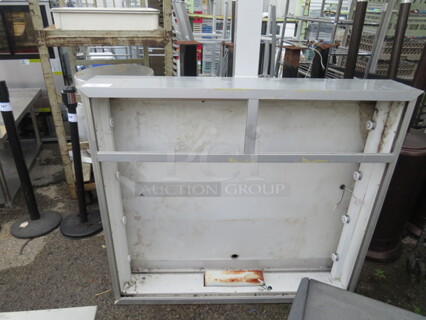 One Electric Sign. 52X13X78