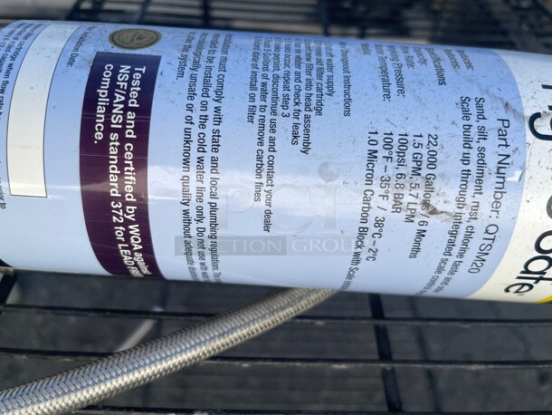 Dormont QTCM15 15 IN Carbon Block and Phosphate Filter for QT Cube Max NSF  - Image 5 of 8
