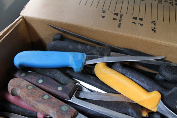 58 SHARPENED Stainless Steel Knives Including Fillet Knives. 58 Times Your Bid! - Image 4 of 4