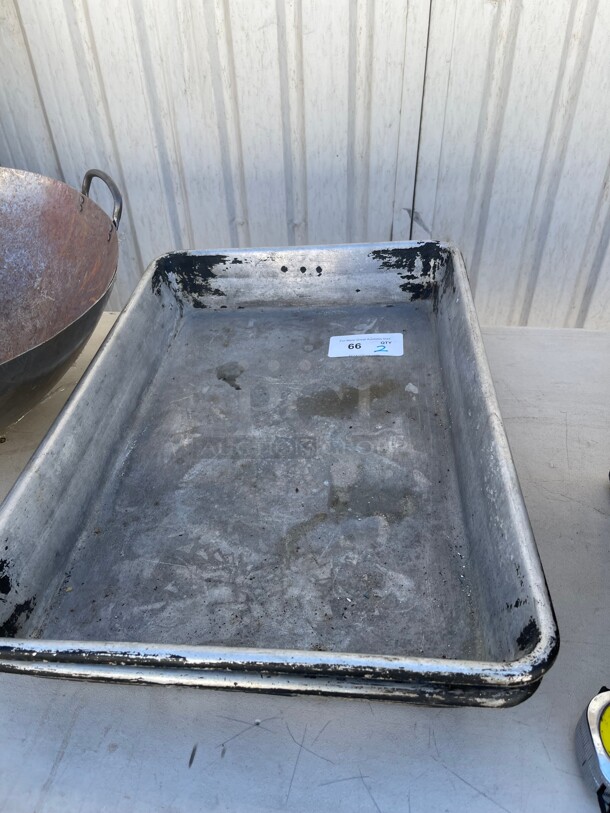 Commercial Aluminum Heavy Duty extra Large Oven Pan - Image 1 of 8