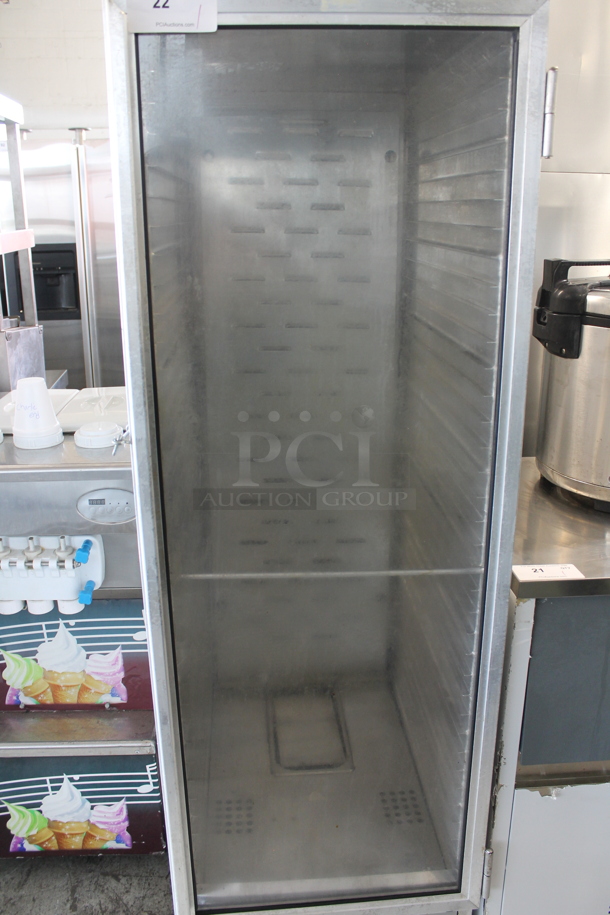 Omcan Metal Commercial Heated Proofer Cabinet on Commercial Casters. Tested and Working! - Image 3 of 7