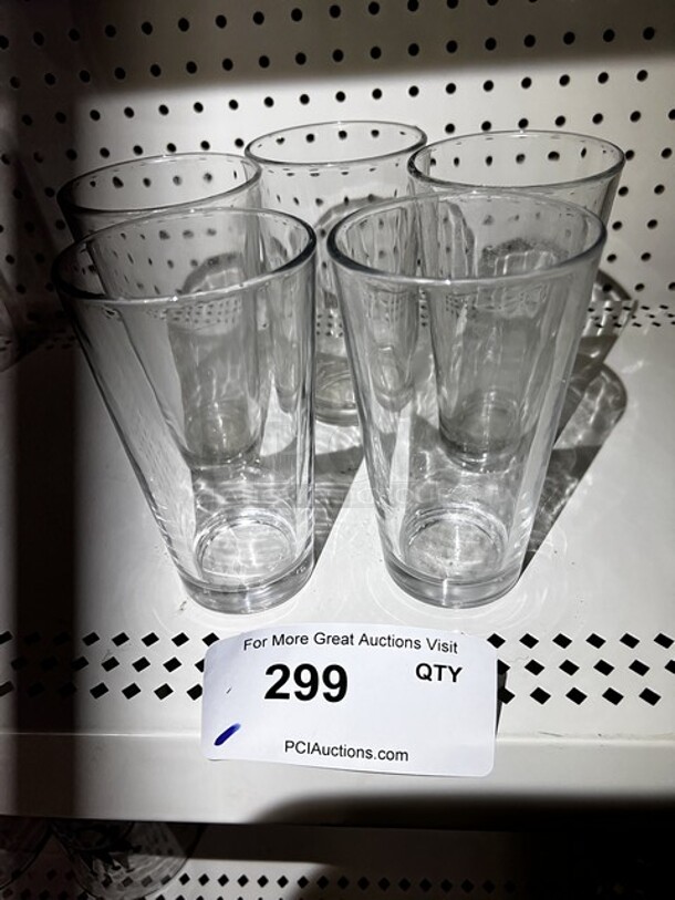 Clear Iced Tea Glasses (5) - Image 1 of 1