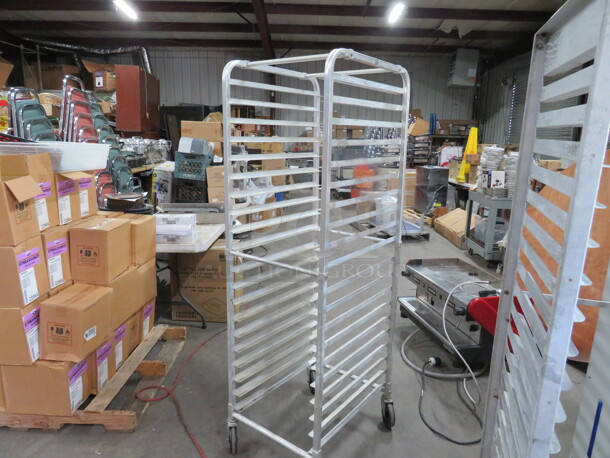 One Speed Rack On Casters. 20X26X69