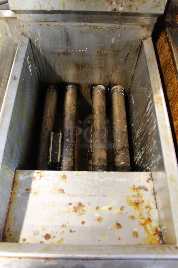 Stainless Steel Commercial Floor Style Deep Fat Fryer. - Image 5 of 5